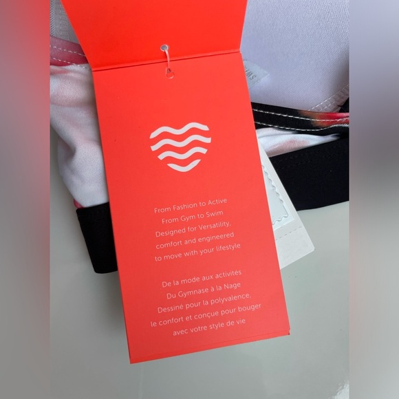 Multicolour Triangle Cut Bikini Top NWT - Picture 3 of 5